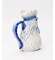 Ceramic Dutch Blue Rooster Pitcher/Vase, Farmhouse Kitchen Decor, Gift for Her, Gift for Mom